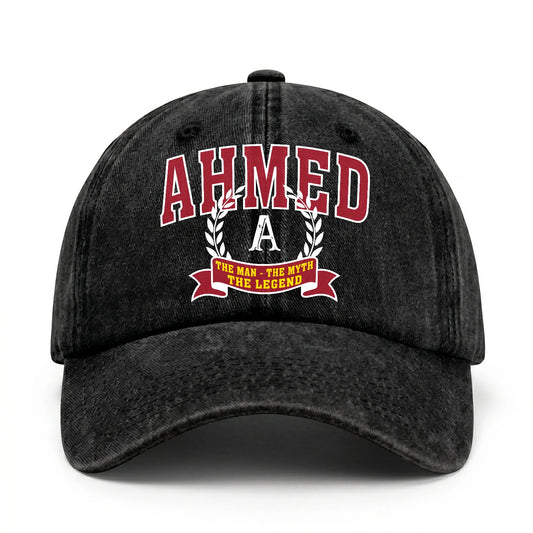 The Man The Myth The Legend Royal Cap AHMED 13K1 C32PF