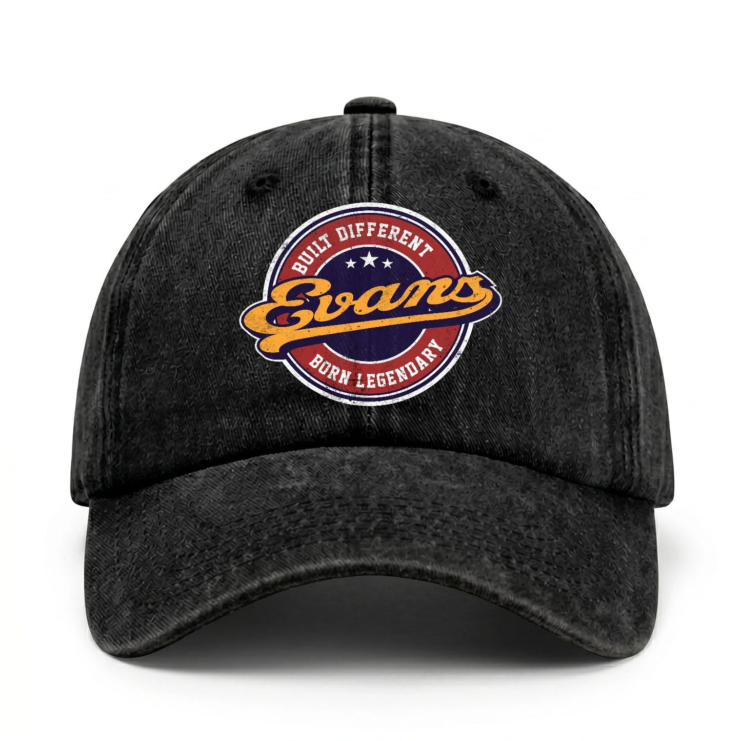 Built Different Born Legendary Logo Washed Cap EVANS 13K1 C65PF