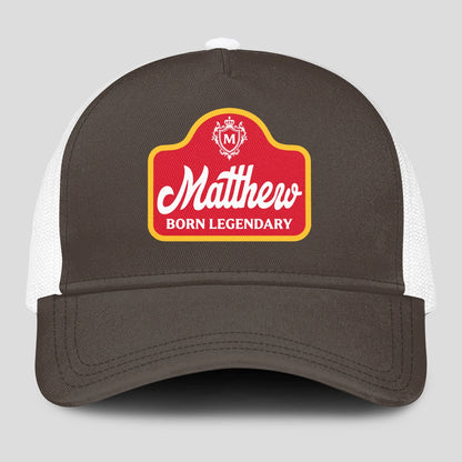 Born Legendary Charcoal Mesh Cap MATTHEW 13K1 C196PF