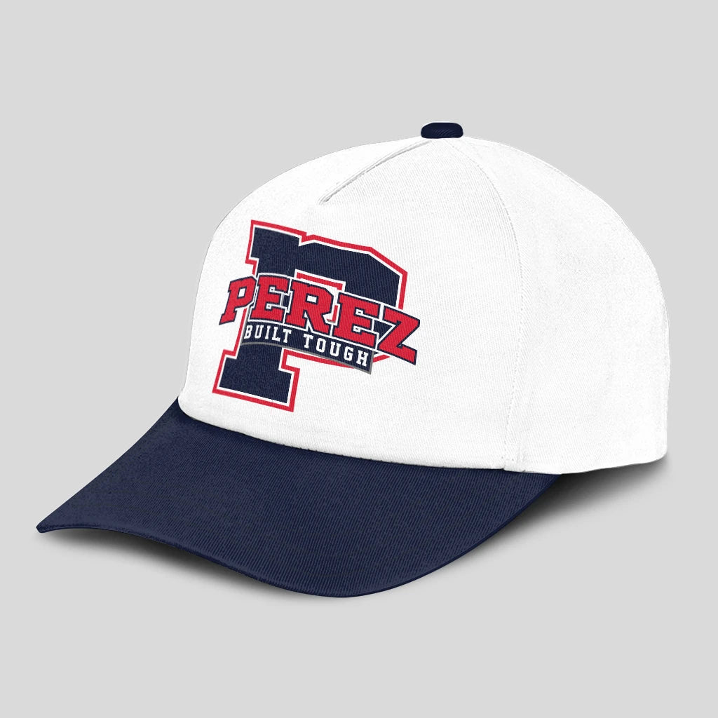 Built Tough Blue And White Baseball Cap PEREZ 13K1 C103PF