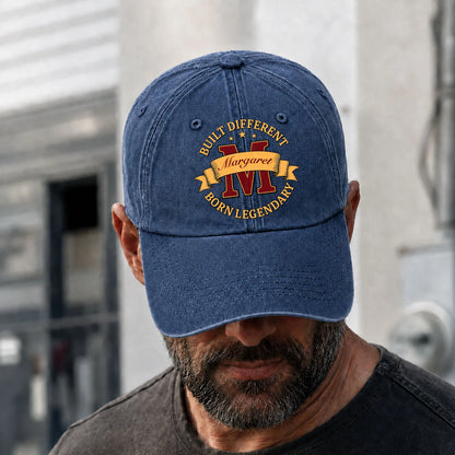 Built Different Born Legendary Royal Washed Cap MARGARET 13K1 C71PF