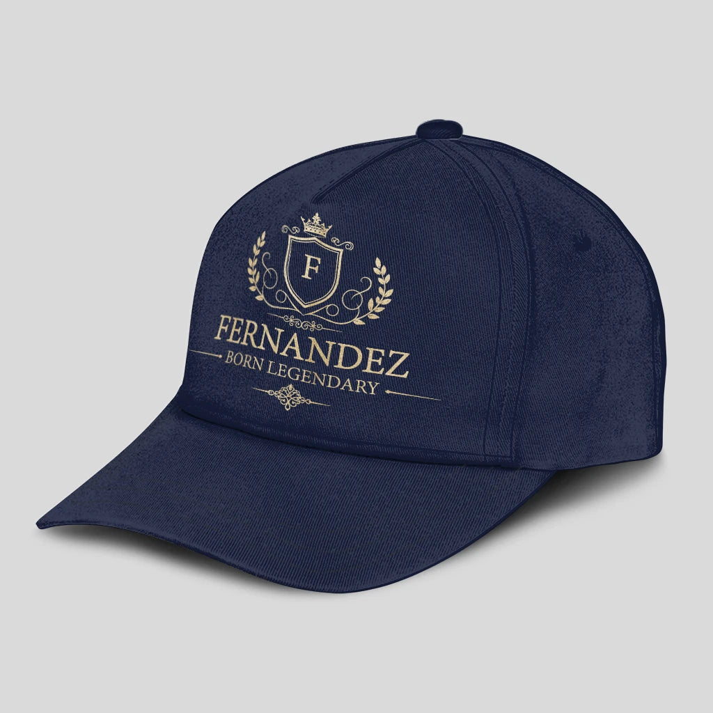Born Legendary Luxury Crest Blue Cap FERNANDEZ 13K1 C180PF