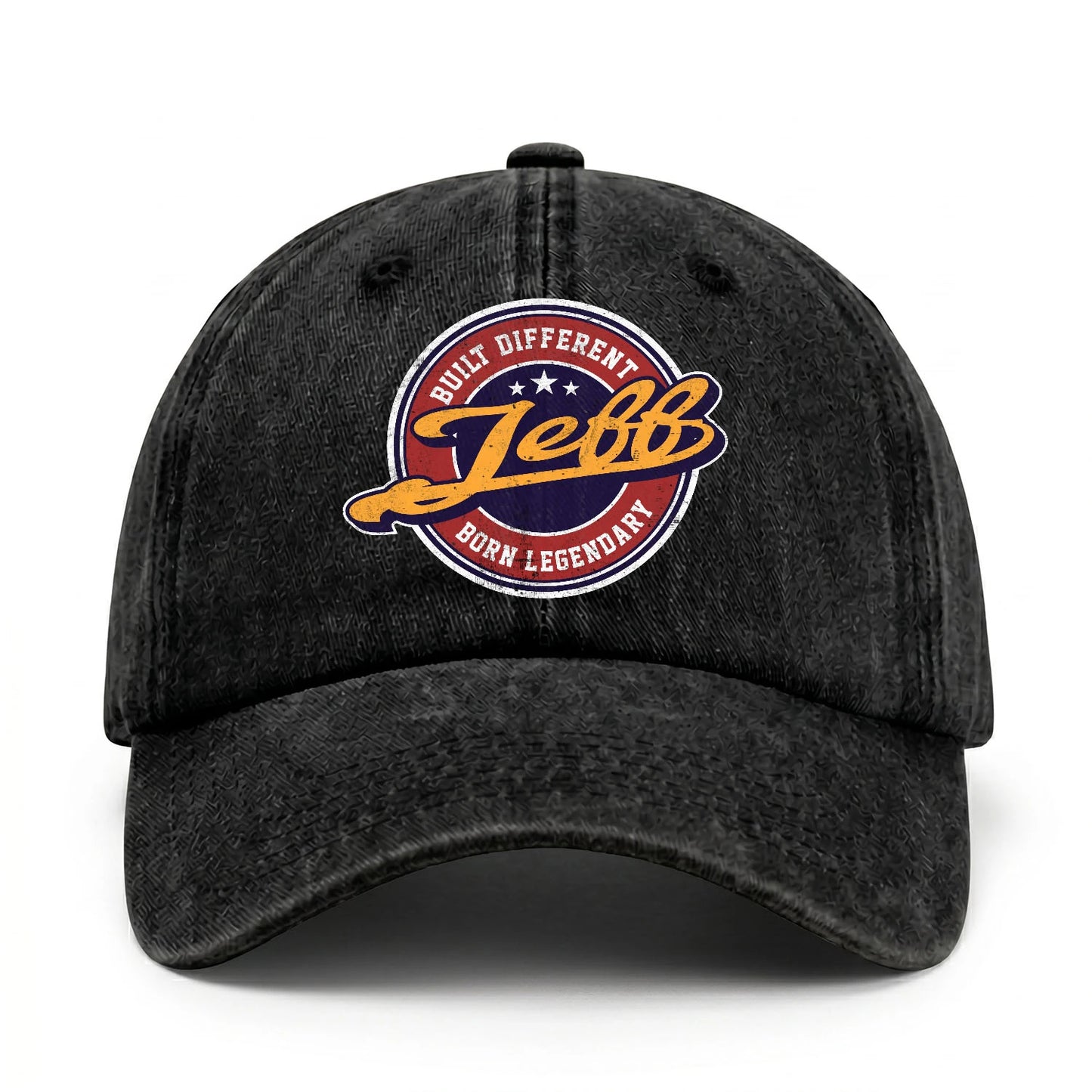 Built Different Born Legendary Logo Washed Cap JEFF 13K1 C65PF