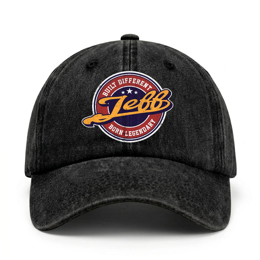 Built Different Born Legendary Logo Washed Cap JEFF 13K1 C65PF