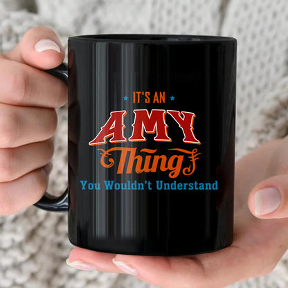 It's A Your Name Thing You Wouldn't Understand Retro Mug AMY 13K1 MG26