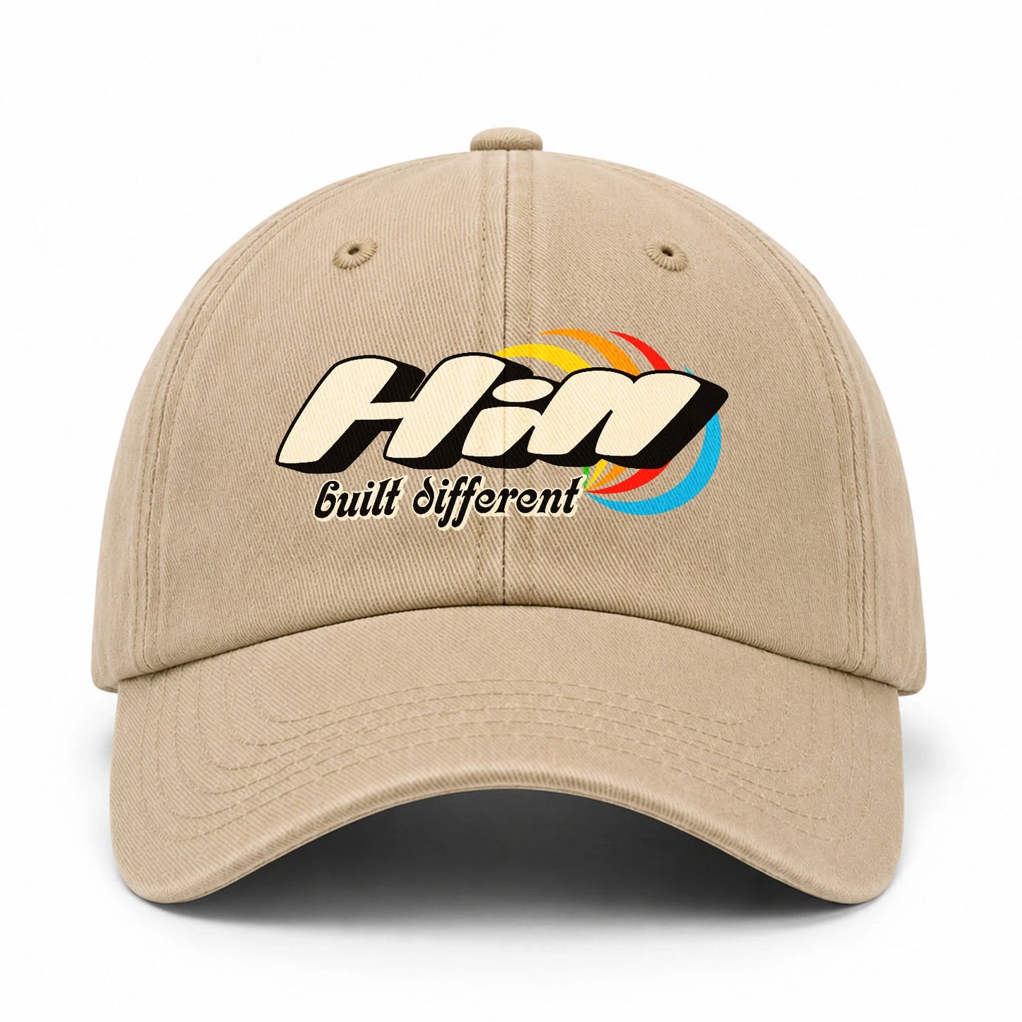 Your Name Built Different Retro Washed Cap HILL 13K1 C55PF