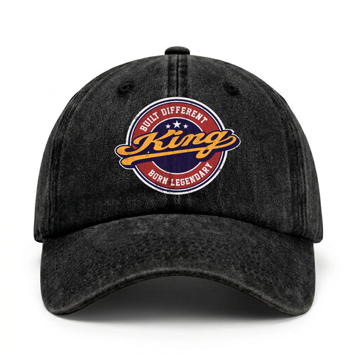 Built Different Born Legendary Logo Washed Cap KING 13K1 C65PF