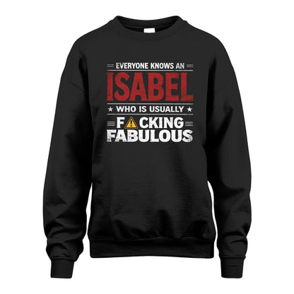 ISABEL 13K1-565 Everyone Know A/An Name Who Is Usually...