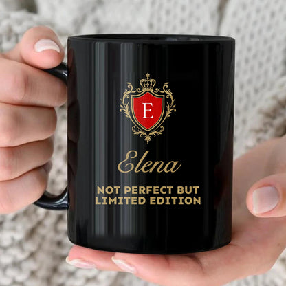 Not Perfect But Limited Eidition Golden Logo Mug ELENA 13K1 MG19