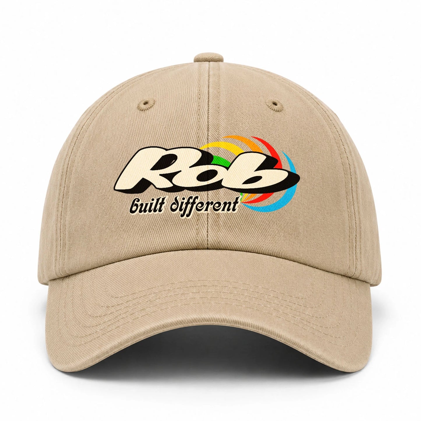 Your Name Built Different Retro Washed Cap ROB 13K1 C55PF