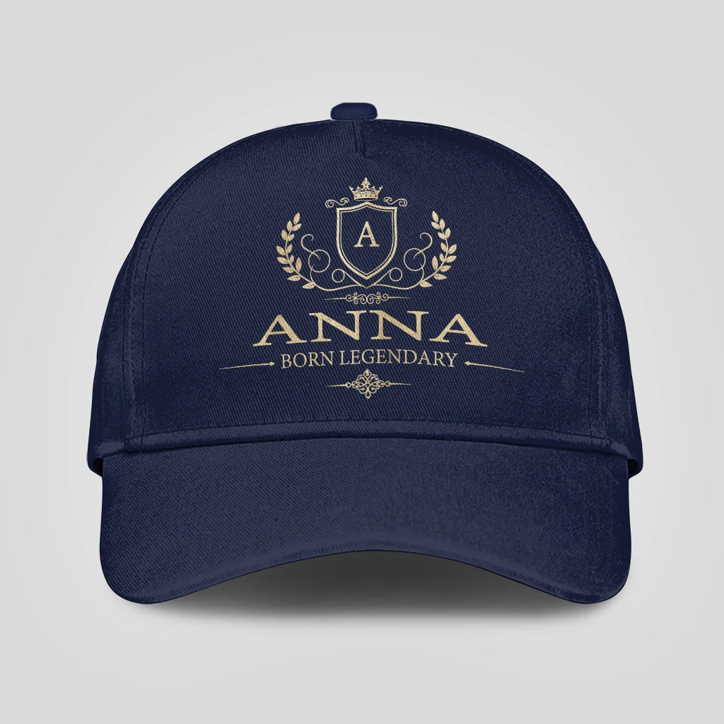 Born Legendary Luxury Crest Blue Cap ANNA 13K1 C180PF
