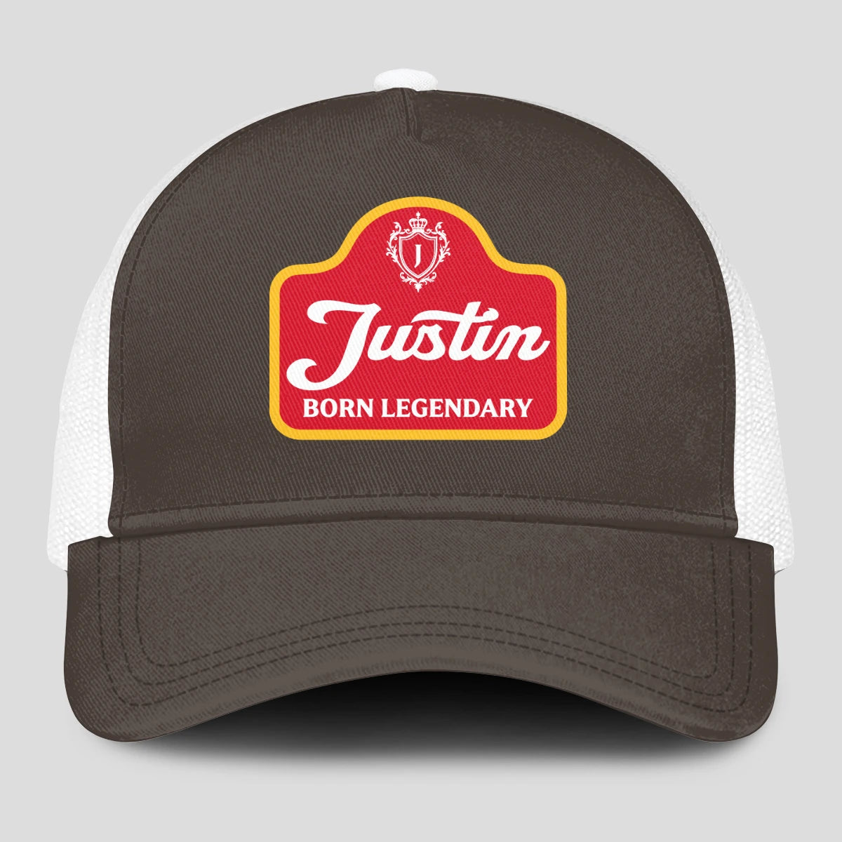 Born Legendary Charcoal Mesh Cap JUSTIN 13K1 C196PF