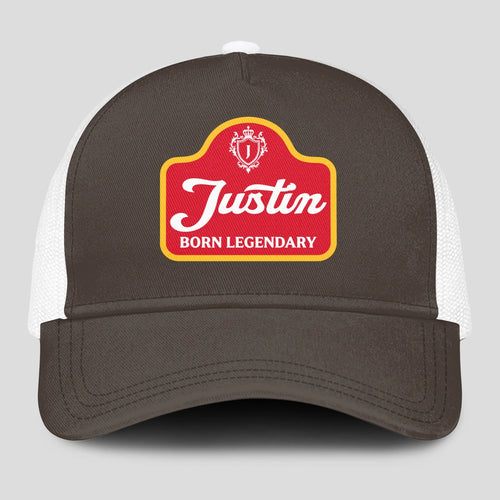 Born Legendary Charcoal Mesh Cap JUSTIN 13K1 C196PF