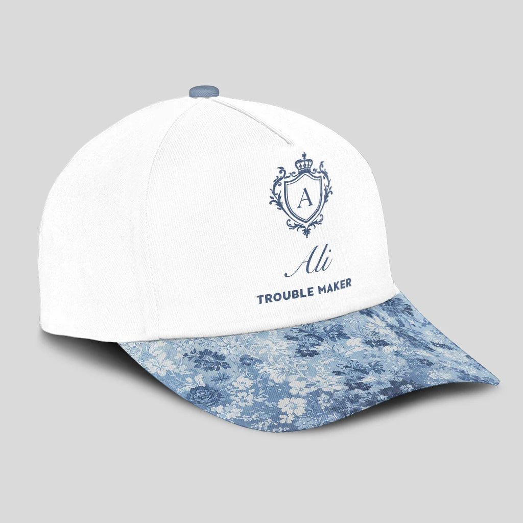 Trouble Maker Luxury Floral Cap ALI 13K1 C111PF