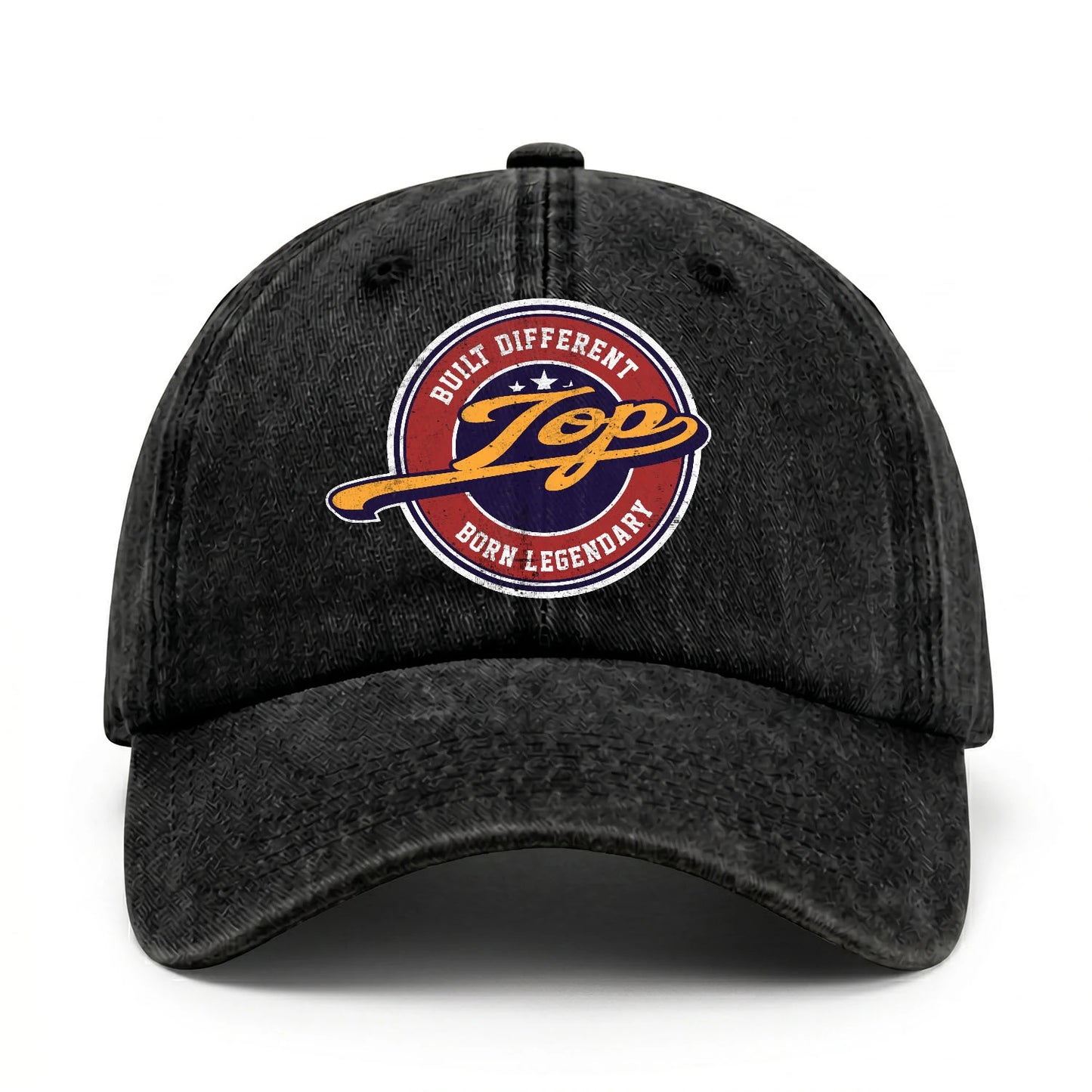 Built Different Born Legendary Logo Washed Cap TOP 13K1 C65PF