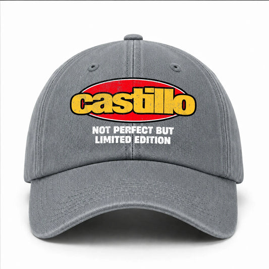 Your Name Not Perfect But Limited Edition Red Logo Washed Cap CASTILLO 13K1 C84PF