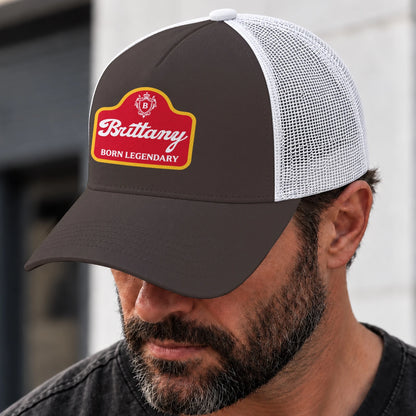 Born Legendary Charcoal Mesh Cap BRITTANY 13K1 C196PF