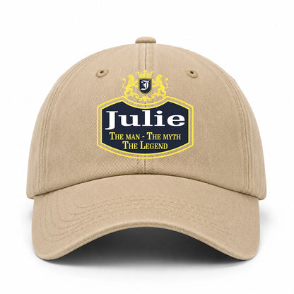 The Man The Myth The Legend Royal Cap JULIE 13K C31PF
