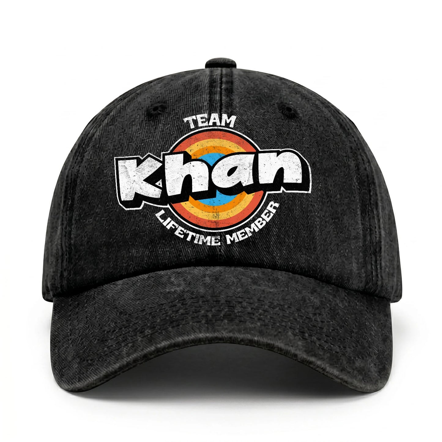 Team Your Name Lifetime Member Logo Cap KHAN 13K1 C66PF