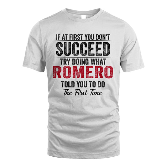 ROMERO 13K1-357 If At First You Don't Succeed...