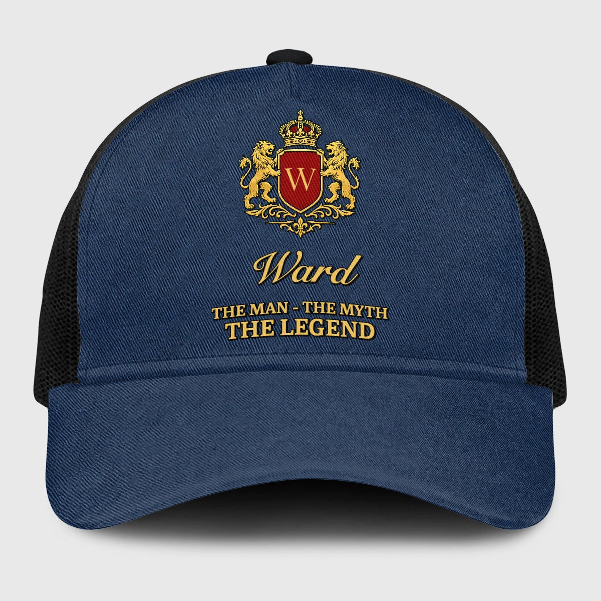 The Man The Myth The Legend Royal Blue Mesh Cap WARD 13K1 C187PF