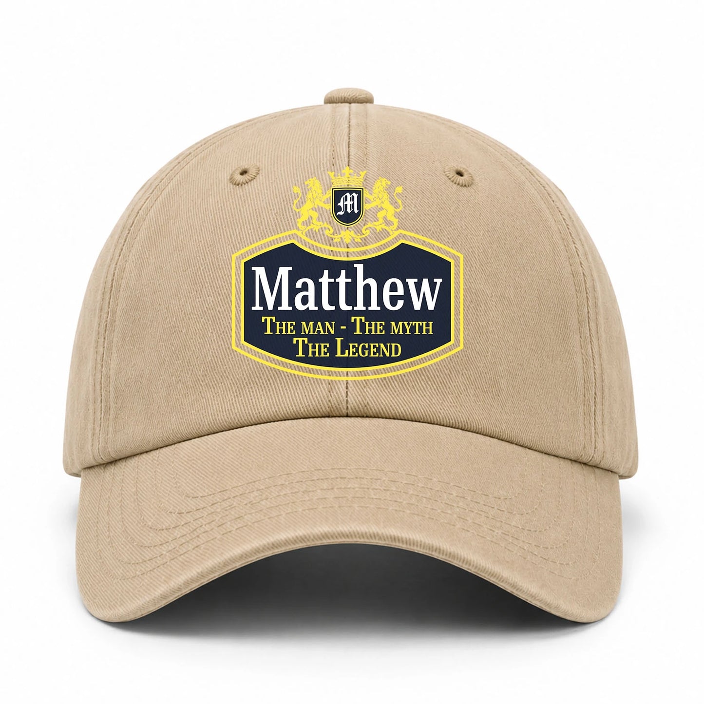 The Man The Myth The Legend Royal Cap MATTHEW 13K C31PF