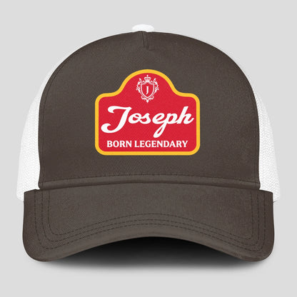 Born Legendary Charcoal Mesh Cap JOSEPH 13K1 C196PF