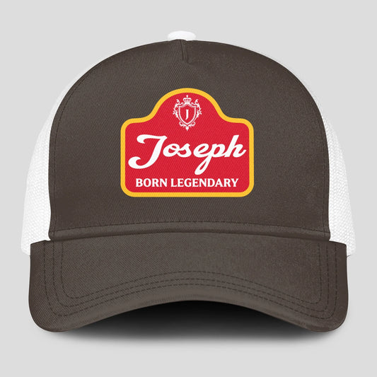 Born Legendary Charcoal Mesh Cap JOSEPH 13K1 C196PF