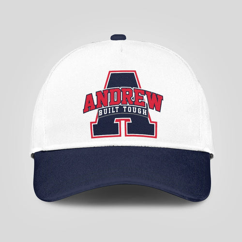 Built Tough Blue And White Baseball Cap ANDREW 13K1 C103PF