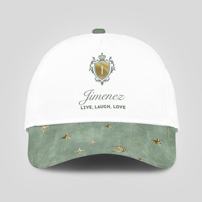 Live Laugh Love Stars And Moon Green Cap JIMENEZ 13K1 C124PF