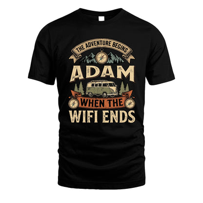 ADAM 13K1-547 The Adventure Begins Name When The Wifi Ends