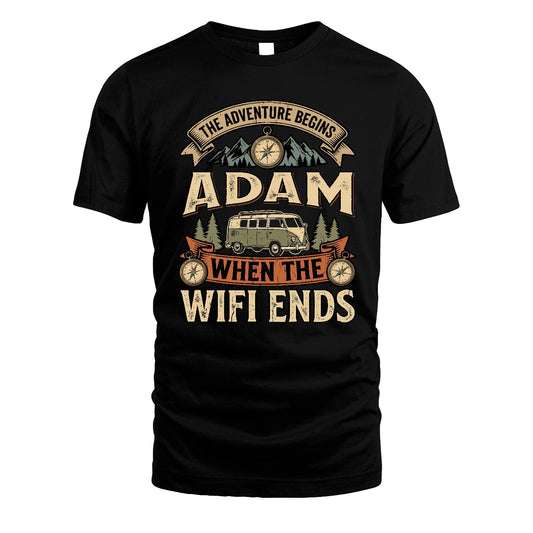 ADAM 13K1-547 The Adventure Begins Name When The Wifi Ends