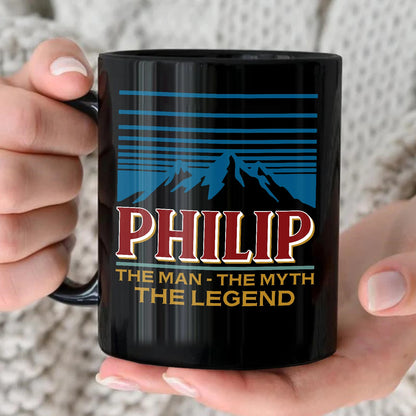 The Man The Myth The Legend Mountain Mug PHILIP 13K1 MG04
