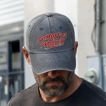 Admit It Life Without Your Name Would Be Boring Vintage Wased Cap SIMON 13K1 C81PF