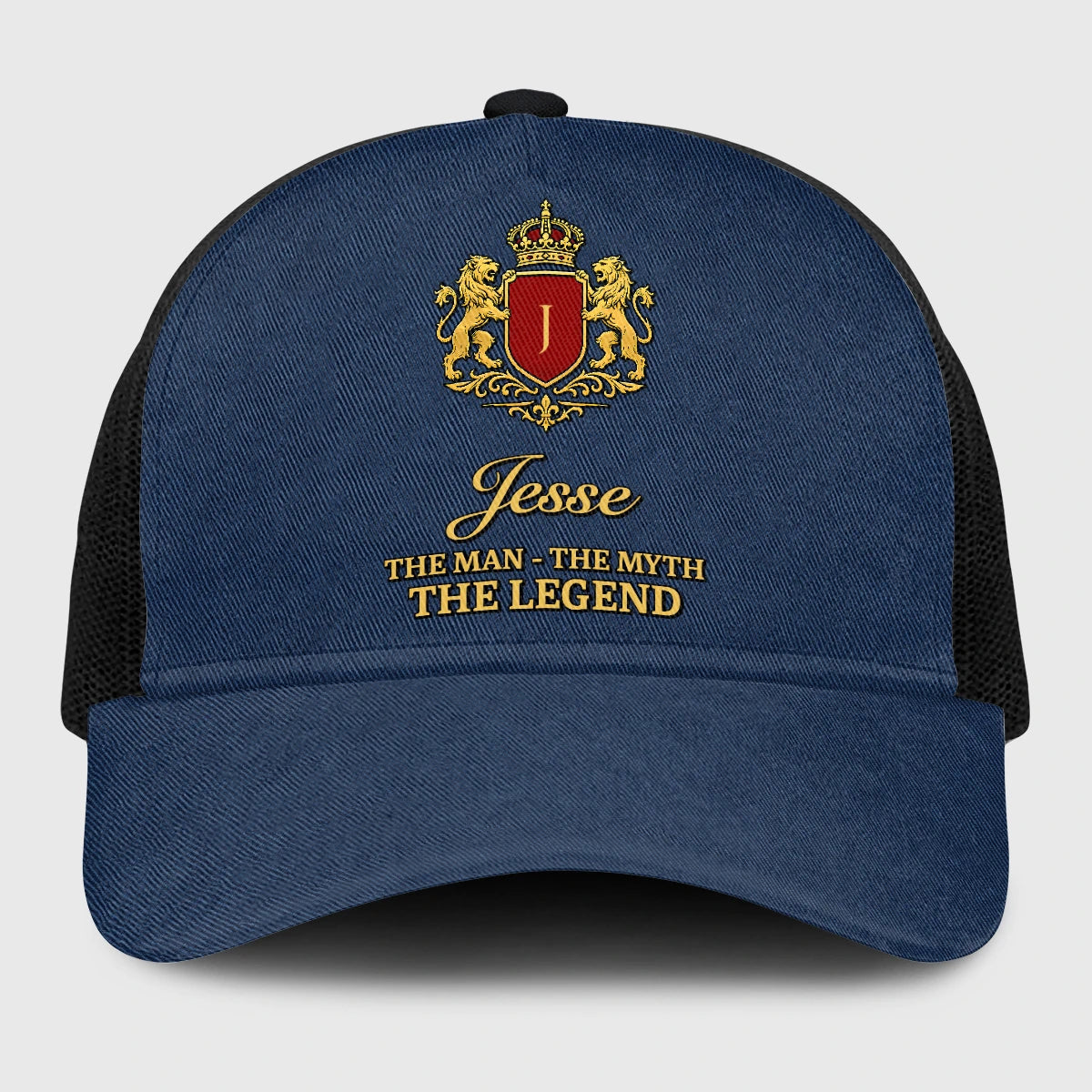 The Man The Myth The Legend Royal Blue Mesh Cap JESSE 13K1 C187PF