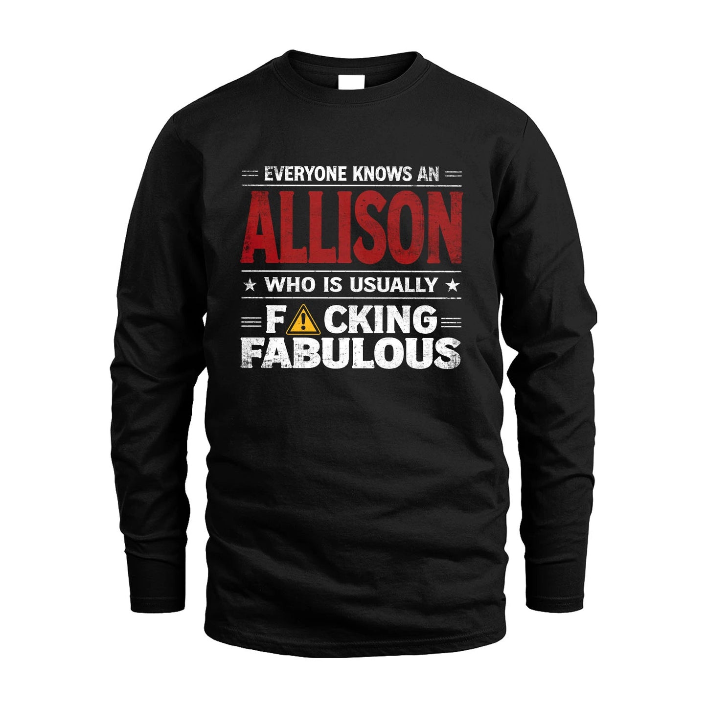 ALLISON 13K1-565 Everyone Know A/An Name Who Is Usually...