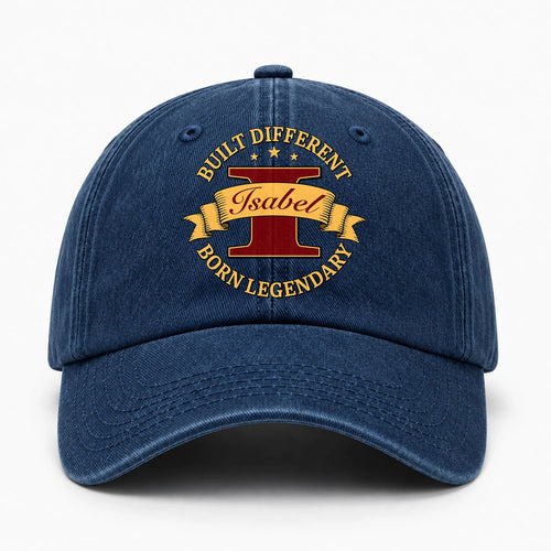 Built Different Born Legendary Royal Washed Cap ISABEL 13K1 C71PF