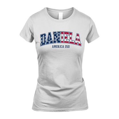 DANIELA 13K1-555 America 250 Personalized