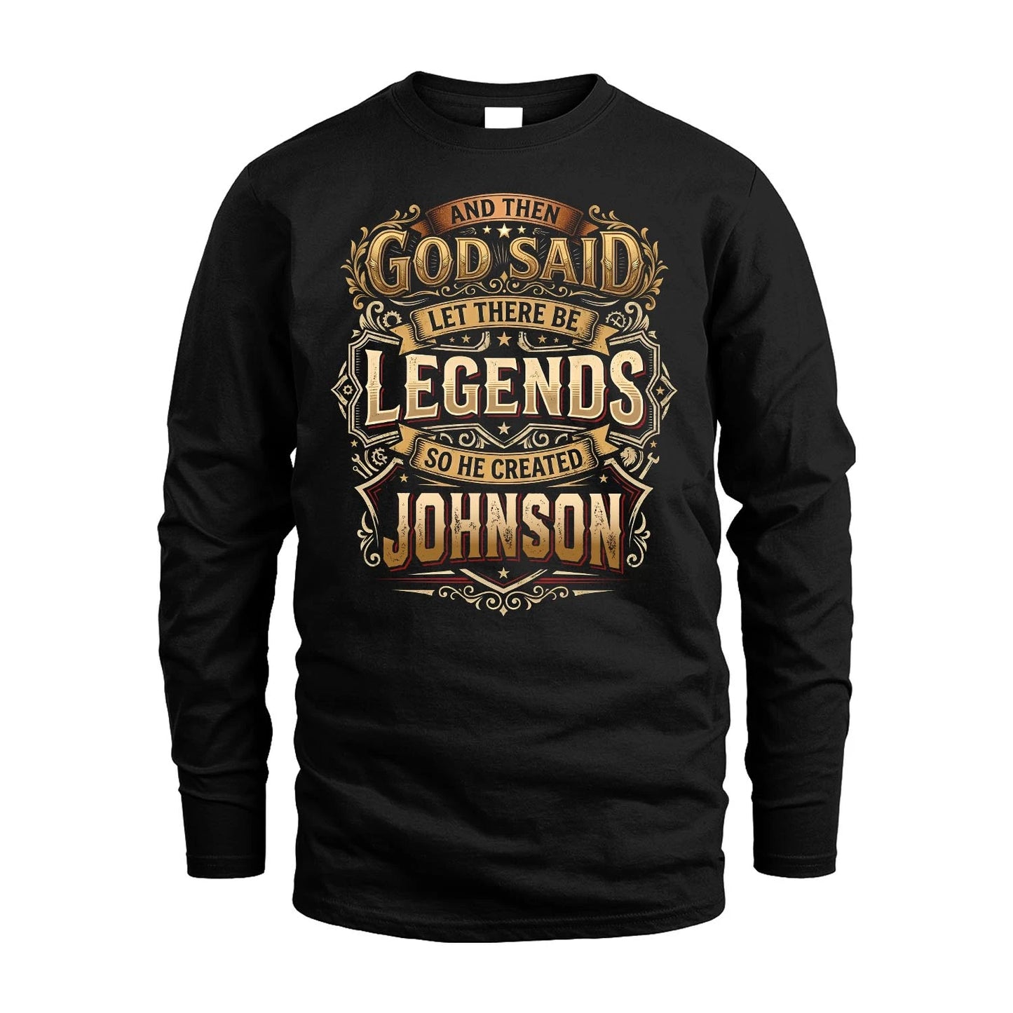 JOHNSON 13K1-540 And Then God Said Let There Be Legends...
