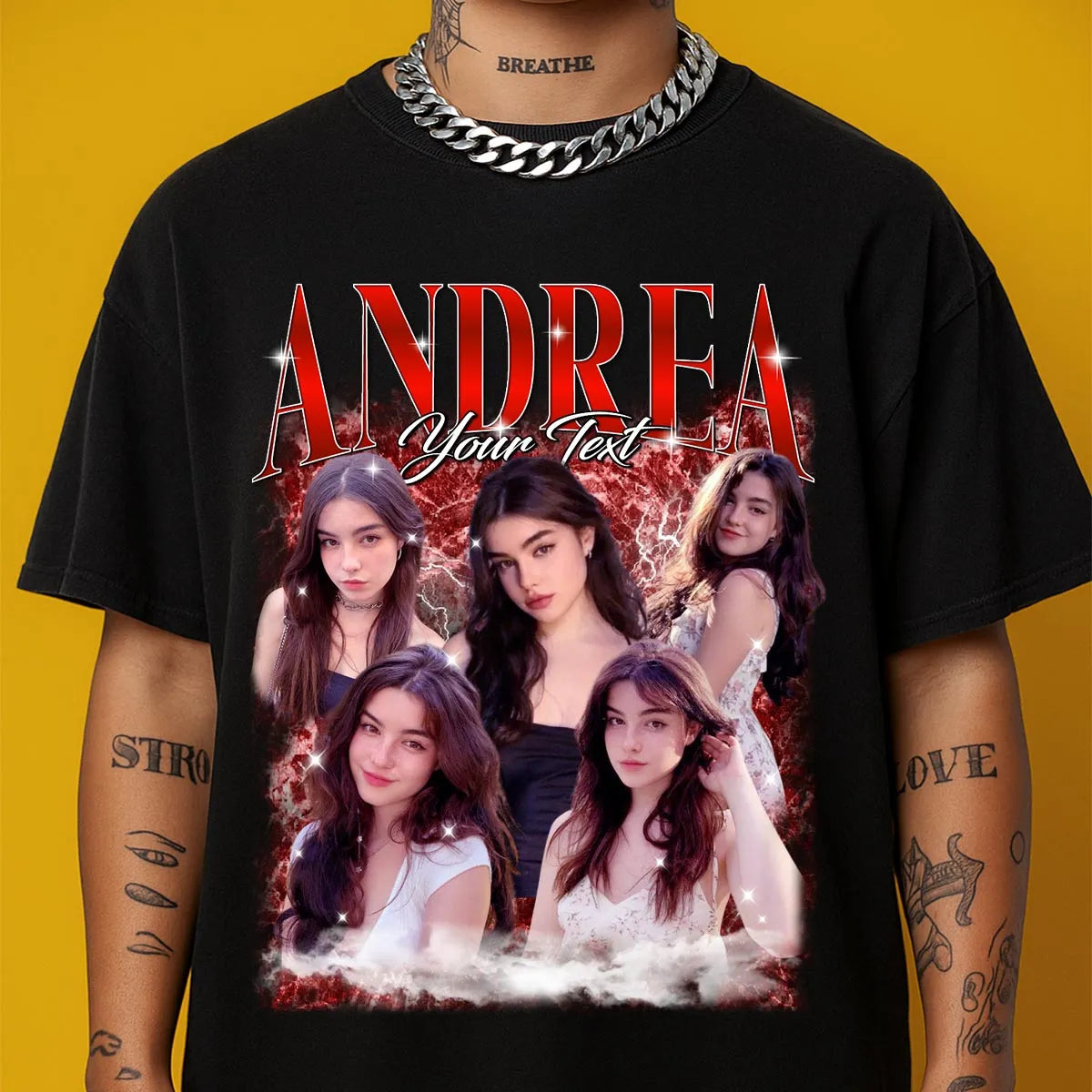 ANDREA 13K1-CTN1 Bootleg Rap Tee | Custom Bootleg T-Shirt | Perfect Gift