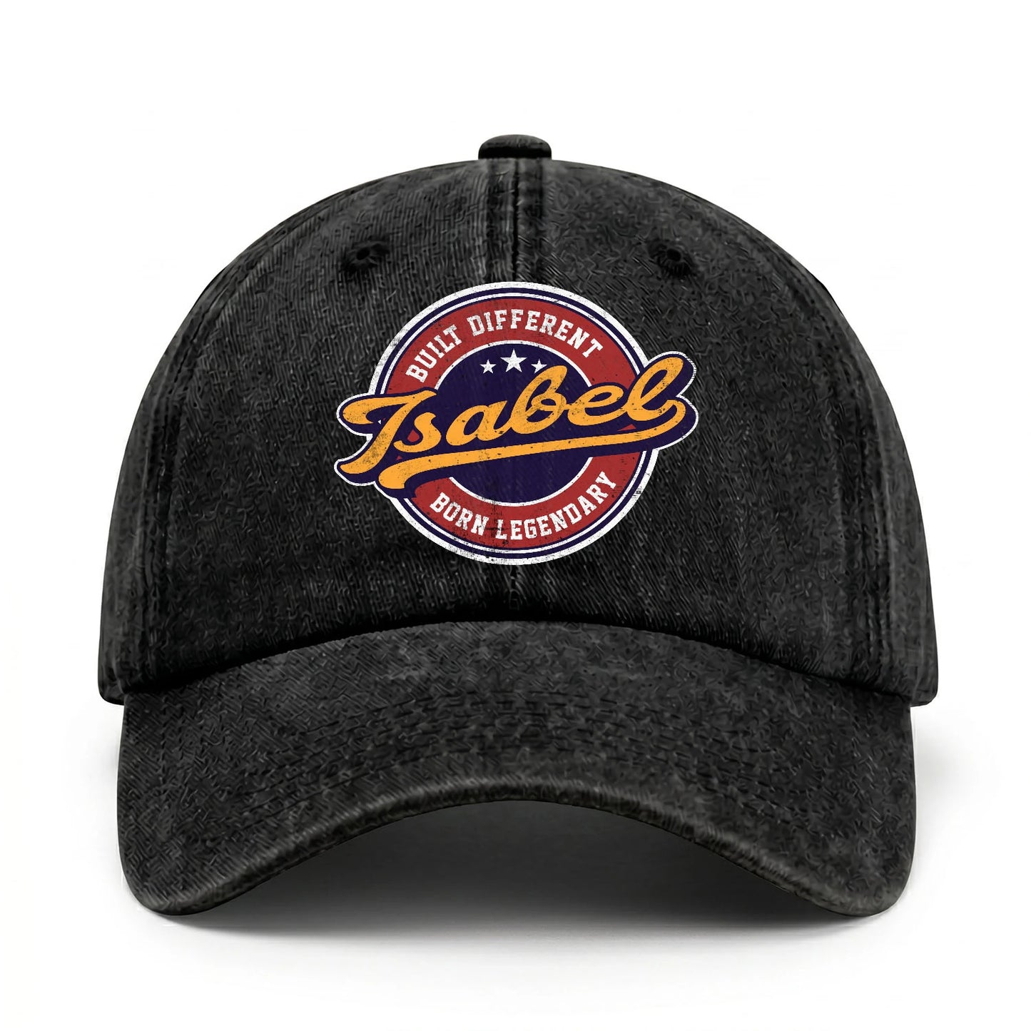 Built Different Born Legendary Logo Washed Cap ISABEL 13K1 C65PF