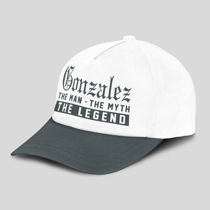 The Man The Myth The Legend Luxury Cap GONZALEZ 13K1 C39PF