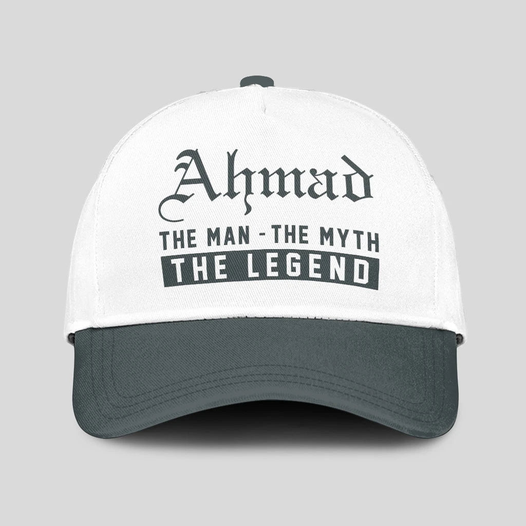 The Man The Myth The Legend Luxury Cap AHMAD 13K1 C39PF
