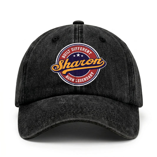 Built Different Born Legendary Logo Washed Cap SHARON 13K1 C65PF