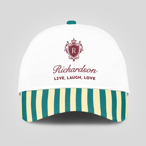 Live Laugh Love Green And Yellow Royal Cap RICHARDSON 13K1 C122PF