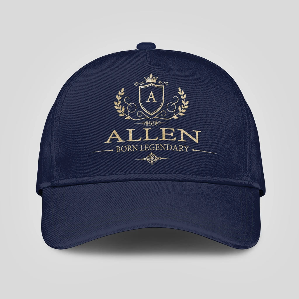Born Legendary Luxury Crest Blue Cap ALLEN 13K1 C180PF