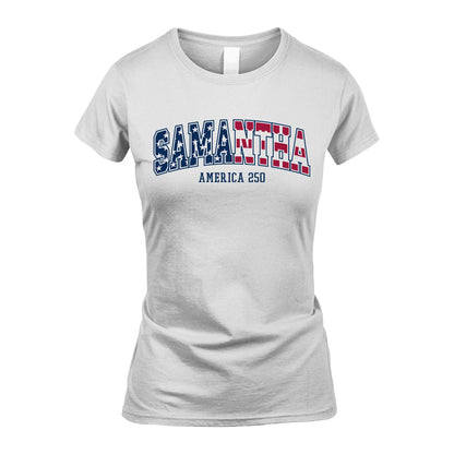 SAMANTHA 13K1-555 America 250 Personalized