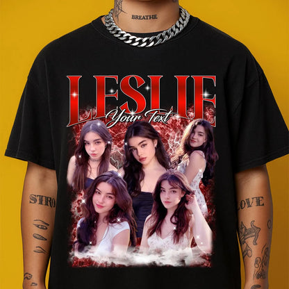 LESLIE 13K1-CTN1 Bootleg Rap Tee | Custom Bootleg T-Shirt | Perfect Gift