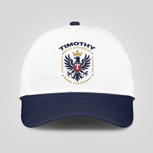Built Different Born Legendary Elegant Blue And White Cap TIMOTHY 13K1 C76PF