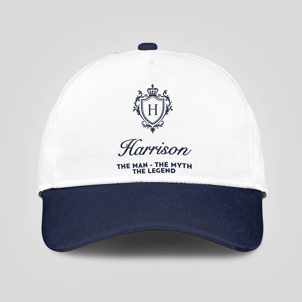 The Man The Myth The Legend Blue Cap HARRISON 13K2 C46PF